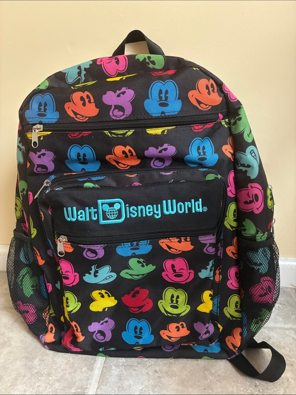 Mickey Mouse / Walt Disney World Backpack, Excellent condition!
